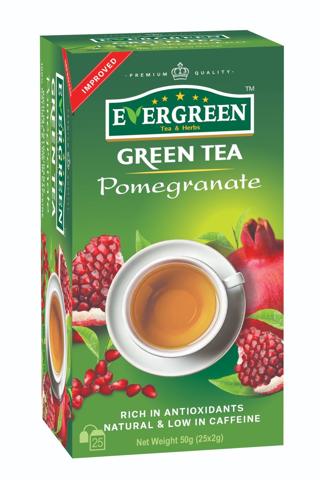Pomegranate Green Tea